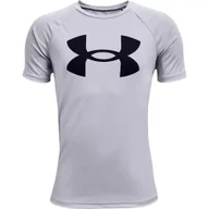 Odzież sportowa dziecięca - Koszulka chłopięca Under Armour Tech Big Logo SS - miniaturka - grafika 1
