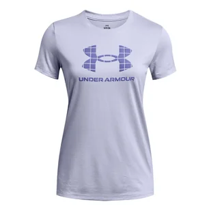 Damska Koszulka z krótkim rękawem UNDER ARMOUR UA TECH BL HD SS 1383091-539 – Fioletowy - Koszulki i topy damskie - miniaturka - grafika 1