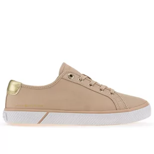 Buty Tommy Hilfiger Metallic Lace-Up FW0FW06957-TRY - pomarańczowe - Buty sportowe damskie - miniaturka - grafika 3