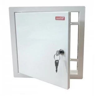 Drzwiczki rewizyjne 20x20 onnline + zamek - Pozostałe akcesoria sieciowe - miniaturka - grafika 1
