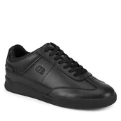 Sneakersy męskie - Sneakersy Gino Rossi CARLO-01 124AM Czarny - miniaturka - grafika 1