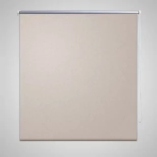 vidaXL vidaXL Roleta okienna zaciemniajca beowa 80 x 230 cm - Rolety - miniaturka - grafika 1