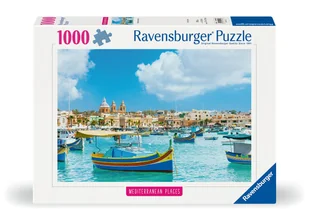 Puzzle 2D, Śródziemnomorska Malta, 1000 elementów - Puzzle - miniaturka - grafika 1