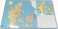 Podkładki na biurko - Bantex Skriveunderlag bantex danmarkskort - miniaturka - grafika 1