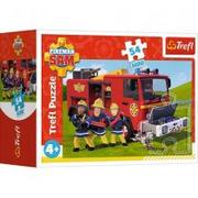 Puzzle - Puzzle 54 el. Mini Strażak Sam w gotowości 2 Trefl - miniaturka - grafika 1