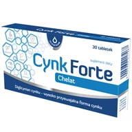 Witaminy i minerały - Cynk Forte, 30 tabletek - miniaturka - grafika 1