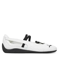 Baleriny - Baleriny Puma Speedcat Ballet LTH Wns 403587 01 Biały - miniaturka - grafika 1