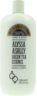 Płyn do ciała Alyssa Ashley Green Tea Essence Hand And Body Lotion 750 ml (3495080725276) - Balsamy i kremy do ciała - miniaturka - grafika 1
