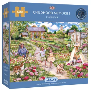 G3 Gibsons Puzzle 500 Wspomnienia z dzieciństwa - Puzzle - miniaturka - grafika 1