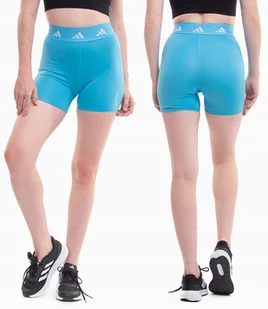 adidas spodenki krótkie damskie szorty sportowe Techfit roz. XL - Spodenki damskie - miniaturka - grafika 1