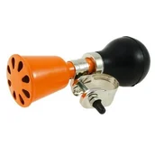 Dzwonki do roweru - BOTTARI Trąbka rowerowa BOTTARI Style Pomarańczowy - miniaturka - grafika 1