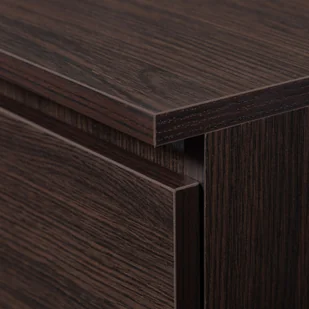 REGAŁ BIUROWY R 80 cm CLP 1 DRZWI 4 PÓŁKI WENGE - Regały biurowe - miniaturka - grafika 6