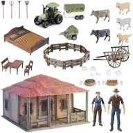 Figurki dla dzieci - Zestaw farma domek rolnika DIY - Maksik - miniaturka - grafika 1