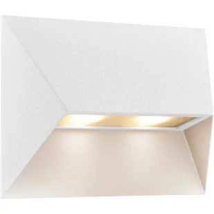 Kinkiet zewnętrzny Pontio 27 szerokość 27 cm biały - Lampy ogrodowe - miniaturka - grafika 2