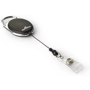 Durable Mechanizm ściągający 8324 czarny - Identyfikatory - miniaturka - grafika 2