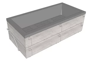Podwyższona grządka Juwel Timber - Donice - miniaturka - grafika 3