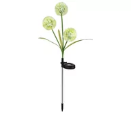 Lampy ogrodowe - Globo 33599G - LED Oświetlenie solarne SOLAR 3xLED/0,06W/3V 5000K IP44 żółte - miniaturka - grafika 1