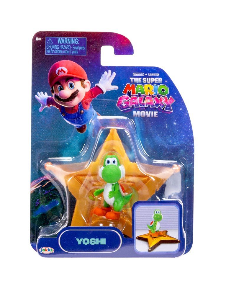 Figurka Super Mario Galaxy Yoshi 4cm