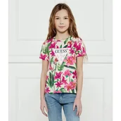 Koszulki dla dziewczynek - Guess T-shirt Regular Fit - miniaturka - grafika 1