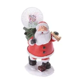 Ozdoby bożonarodzeniowe - Kula śnieżna szklana 13cm św. Mikołaj - miniaturka - grafika 1