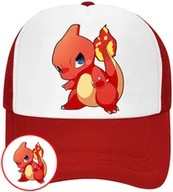 Czapki i chusty sportowe męskie - CZAPKA Z DASZKIEM POKEMON PIKACHU DLA DZIECI SIATKA - miniaturka - grafika 1