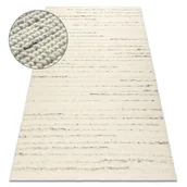 Dywany - Dywan NEPAL 2100 biały / natural szary - wełniany, dwustronny, naturalny beżowy 300x400 cm - miniaturka - grafika 1