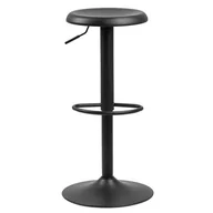 Taborety i hokery - Actona Hoker Scheuern Z Czarnym Siedziskiem 80X40X40 - miniaturka - grafika 1