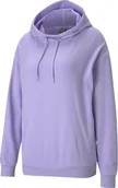 Bluzy damskie - Puma Bluza damska Puma Modern Basics Hoodie TR fioletowa 585933 16 S - miniaturka - grafika 1