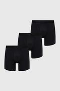 Majtki męskie - Abercrombie & Fitch bokserki 3-pack męskie kolor czarny - miniaturka - grafika 1