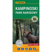 COMPASS Mapa - Kampinoski Park Narodowy 1:50 000 - praca zbiorowa - Atlasy i mapy - miniaturka - grafika 1