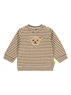 Bluzy i sweterki niemowlęce - Steiff Bluza w kolorze jasnobrązowym - miniaturka - grafika 1
