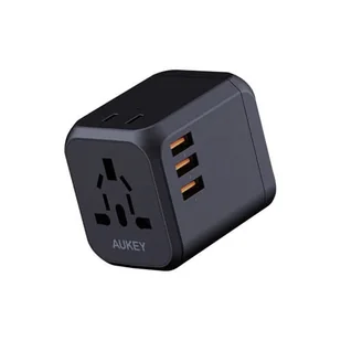 Aukey PA-TA04 PD 30W 3x USB-A, 1x USB-C - Akcesoria podróżnicze - miniaturka - grafika 5