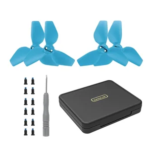 Zestaw 4 Śmigieł Niebieskich Sunnylife do DJI Neo z Etui - Akcesoria do drona - miniaturka - grafika 1