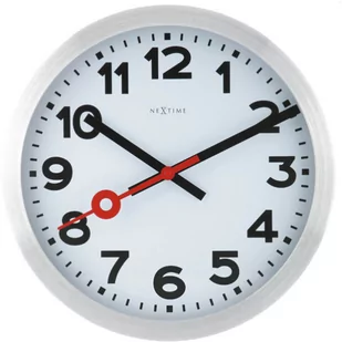 Nextime Zegar ścienny Station Arabic 35 cm 3999 AR - Zegary - miniaturka - grafika 1