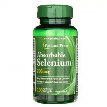 Puritan's Pride Selen wchłanialny 200 mcg - 100 kapsułek - Witaminy i minerały - miniaturka - grafika 1