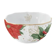 Miski i półmiski - Easy Life/Nuova R2S, Miseczka Z Porcelany Poinsettia And Berries, Poinsencja I Ostrokrzew - miniaturka - grafika 1