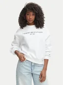 Bluzy damskie - Tommy Hilfiger Bluza WW0WW47831 Biały Regular Fit - miniaturka - grafika 1