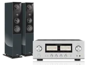 Zestawy stereo - Luxman L-505Z (srebrny) + Classic 35 (antracyt) - miniaturka - grafika 1
