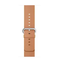 Akcesoria do smartwatchy - Oryginalny Pasek Apple Watch Woven Nylon Gold / Red 38mm - miniaturka - grafika 1