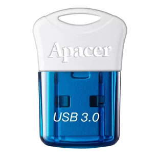 Apacer USB flash disk, USB 3.0, 32GB, AH157, niebieski, AP32GAH157U-1, USB A, z osłoną - Pendrive - miniaturka - grafika 1
