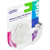 Taśmy klejące - Taśma biurowa 18x20 z dispenserem GRAND 130-1943 - miniaturka - grafika 1