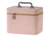 Kosmetyczki, organizery i kuferki - Adar Kuferek L z lusterkiem na zamek 23x17x15cm - miniaturka - grafika 1