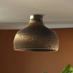 OSRAM Lampa sufitowa HAT, możliwość ściemniania, brązowy / rdzawy, papier / lunolit / lunopal - Lampy sufitowe - miniaturka - grafika 1