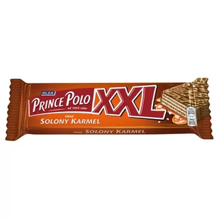 Prince Polo XXL Kruchy wafelek z kremem o smaku solonego karmelu oblany czekoladą 50 g - Batoniki - miniaturka - grafika 1