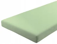 Prześcieradła dla dzieci - Prześcieradło Bawełniane Do Łóżeczka 120X60 - Zielony - miniaturka - grafika 1