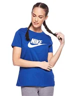 Koszulki i topy damskie - Nike Koszulka damska Essential Icon Futur - miniaturka - grafika 1
