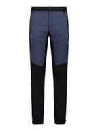 Odzież trekkingowa męska - CMP Spodnie hybrydowe w kolorze czarno-granatowym - miniaturka - grafika 1