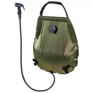 Akcesoria turystyczne - Prysznic Turystyczny MFH Solarny Deluxe 20L Olive - miniaturka - grafika 1