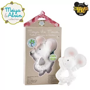 Meiya and Alvin Meiya and Alvin - Meiya & Alvin - Meiya Mouse Organic Rubber Teether - Gryzaki dla dzieci - miniaturka - grafika 1