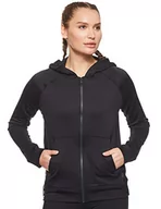 Koszulki i topy damskie - Under Armour koszulka damska Tech Terry Fz z długim rękawem Black/Black/Jet Gray (001) S-M 1344487-001-Small - miniaturka - grafika 1